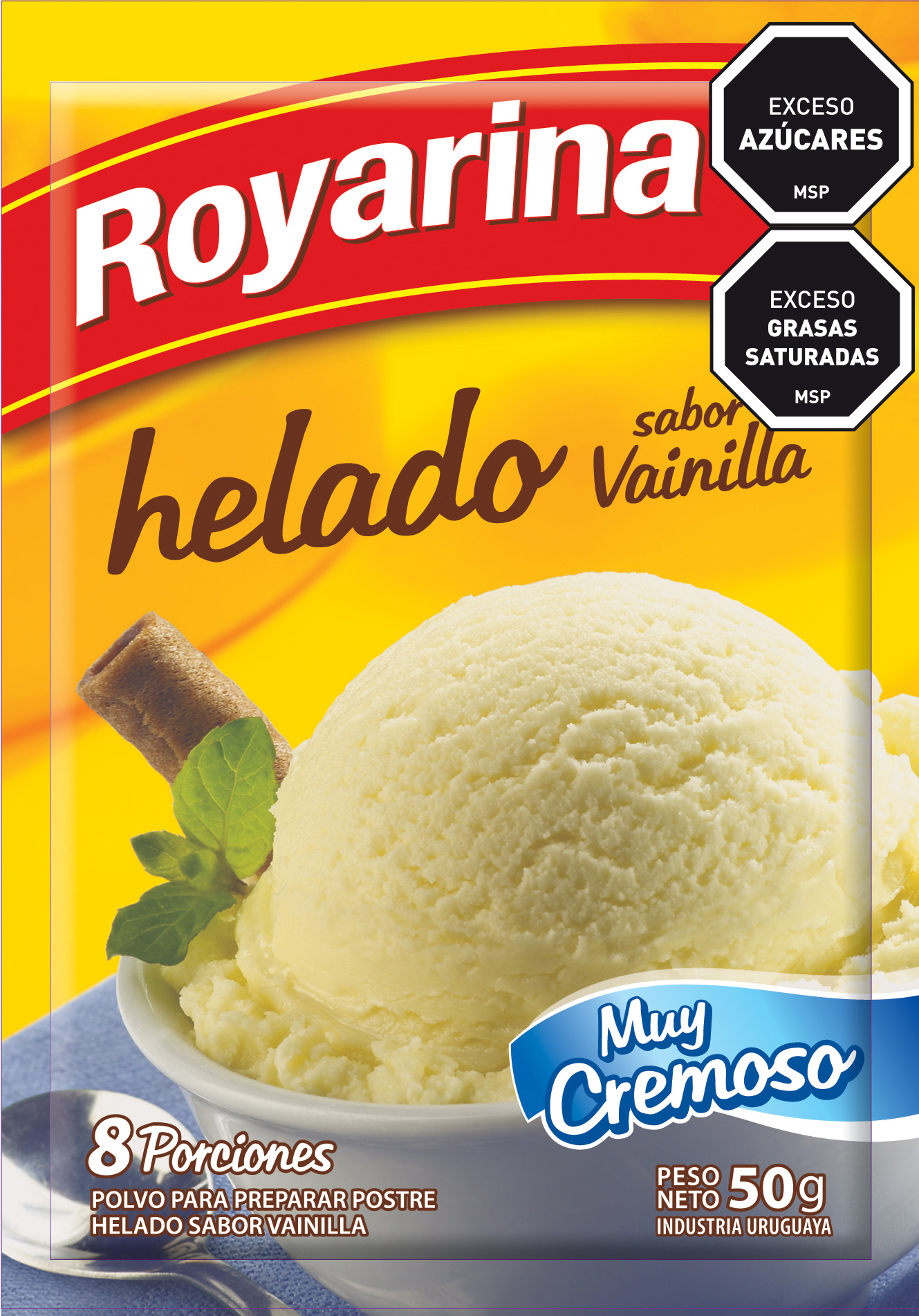 Helado Vainilla - Nerilan Uruguay